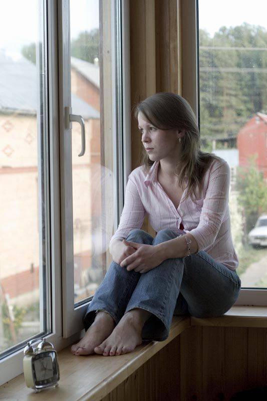 одна, окно, ожидание,, Vincent