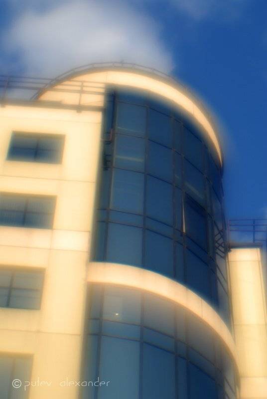 монокль,город,баловство, Александр Путев