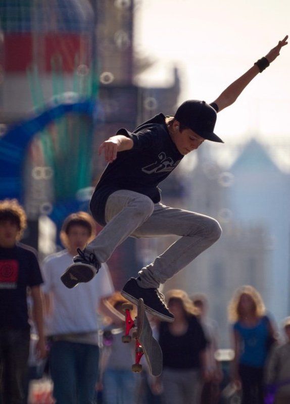 Скейтинг в центре Москвы фото превью