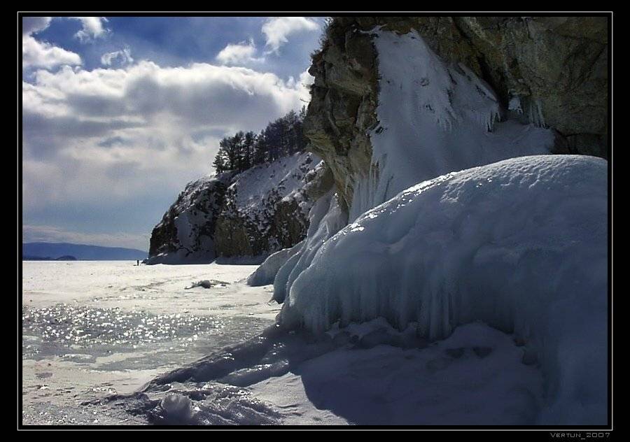 байкал, лед, зима, горы, Игорь Глушко