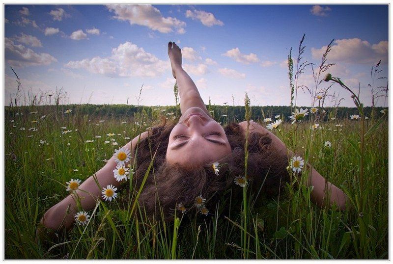 ромашки Босоногое ромашковое лето фото превью