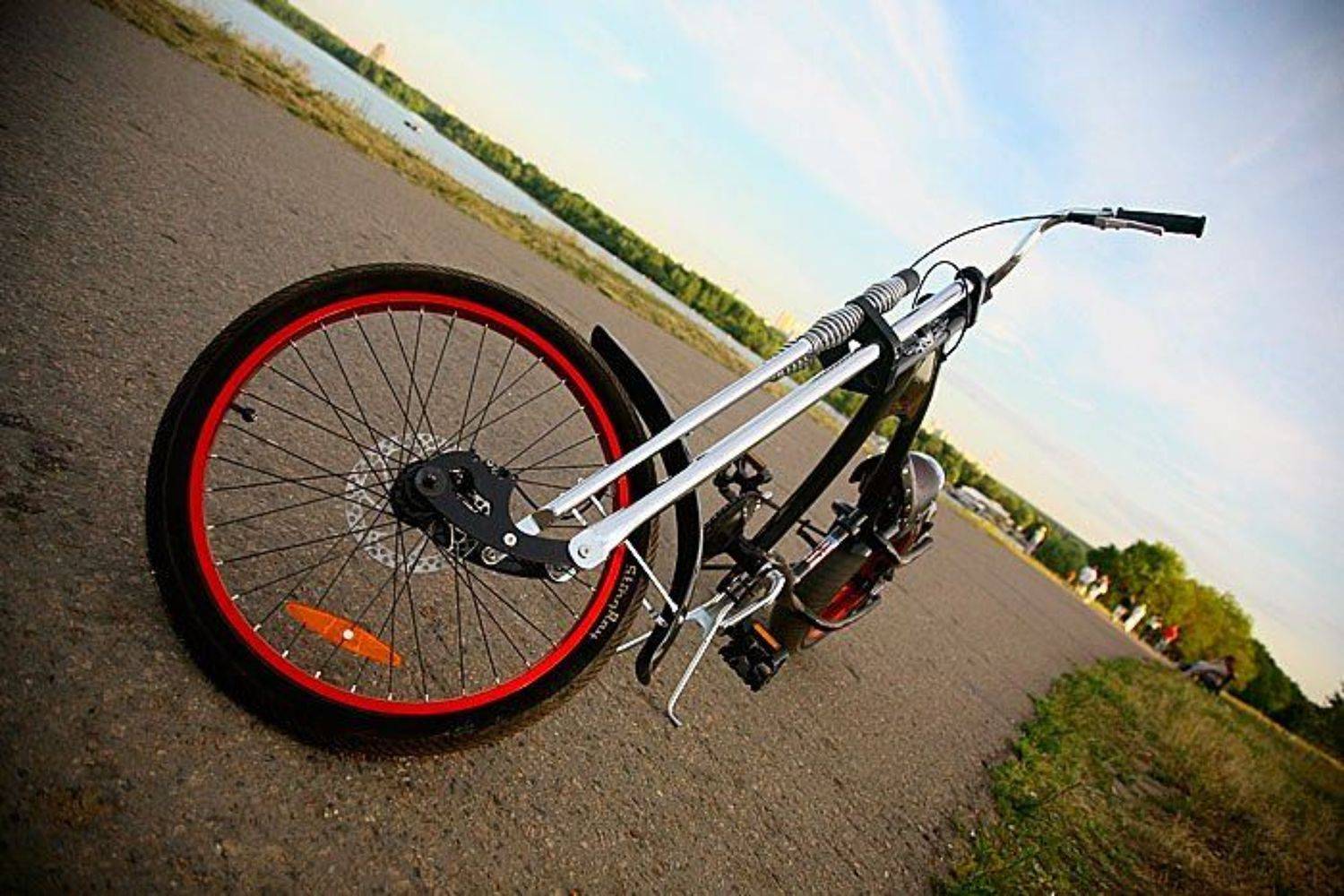 stingray, bike, chopper, mario av