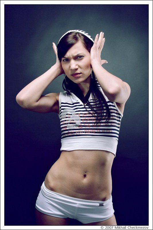 девушка, photo-park, checkmezov Молчите! фото превью