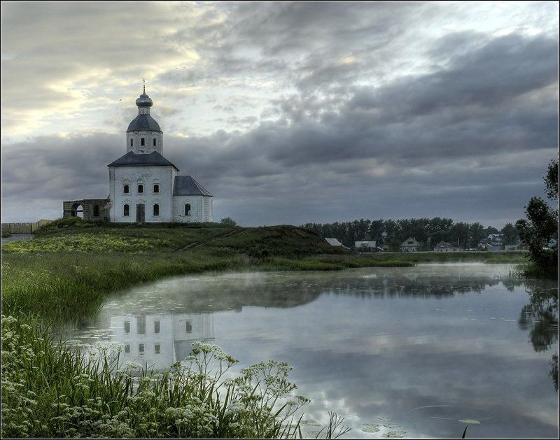 утро, туман, суздаль, золотое кольцо Пока все спят... фото превью
