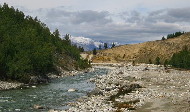 бурятия, тункинская долина, река, иркут Иркут фото превью
