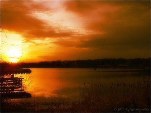 One more wasted sunset