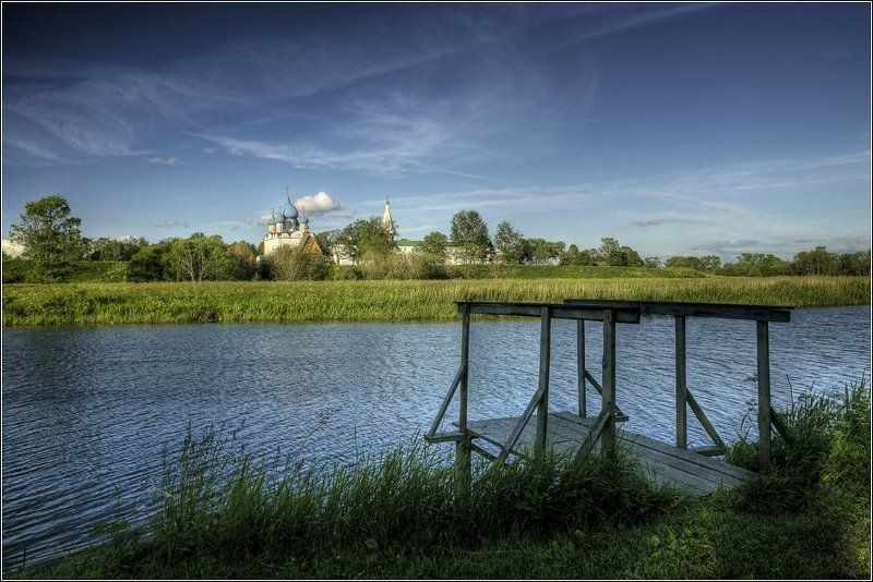 золотое кольцо, суздаль, кремль И небу вторят купола фото превью