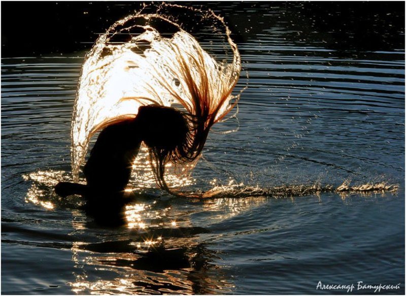 девочка и солнце Девочка и солнце фото превью