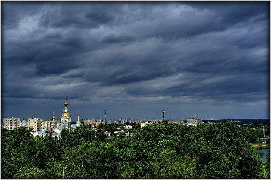 тамбов, небо, церковь, senjor