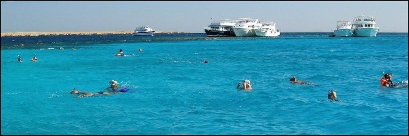 море, кораблики, ныряльщики Ныряльщики фото превью