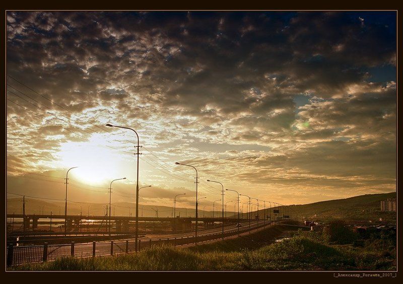 мурманск,полярный день Полночное солнце фото превью