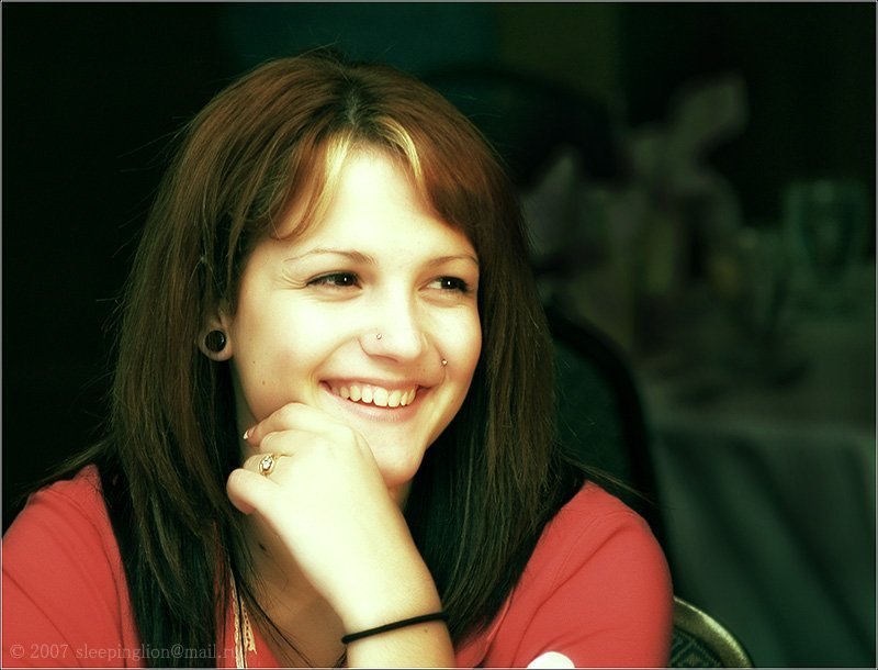 портрет, девушка, улыбка, pilgrim Just smile... фото превью