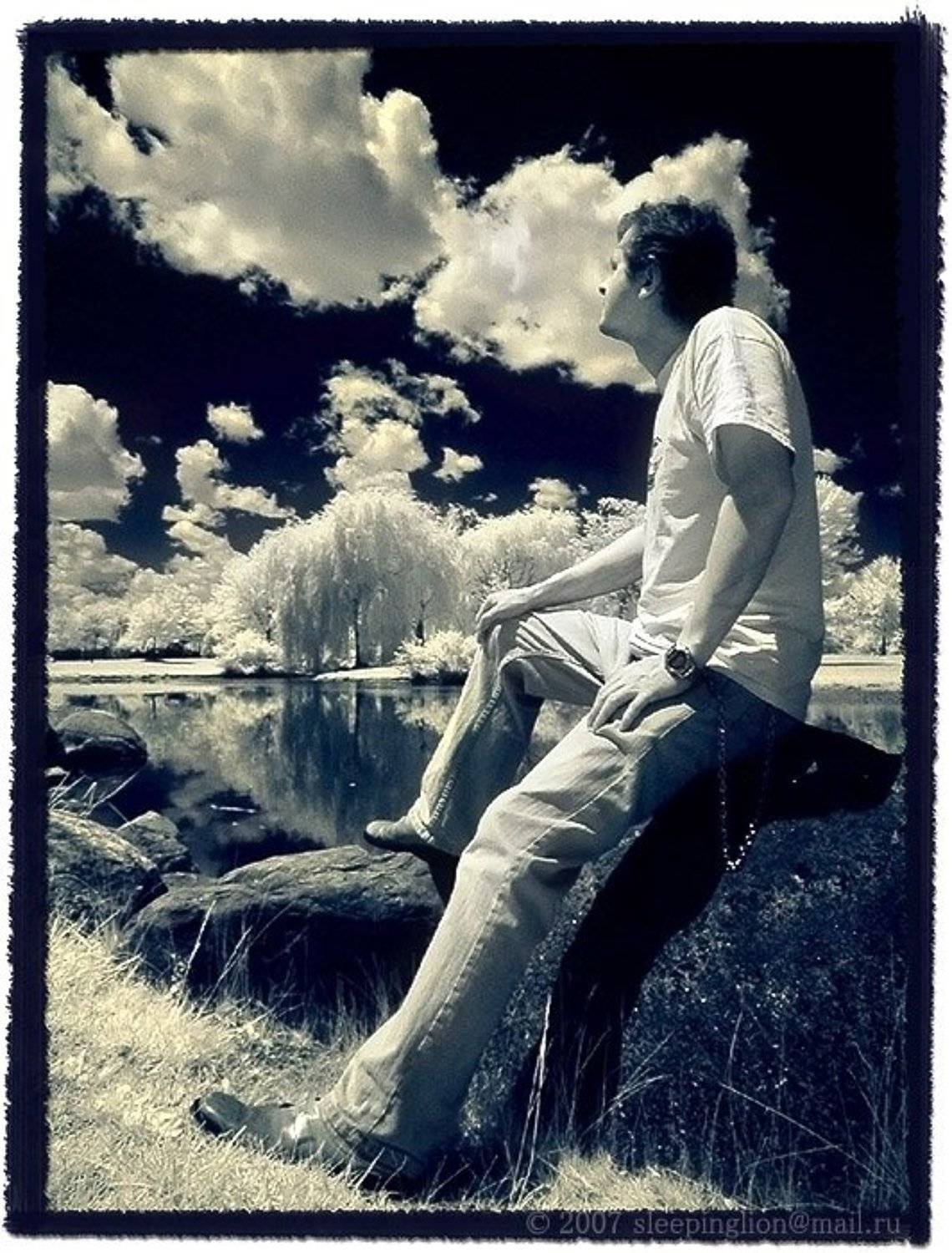 ик, портрет, infrared, инфракрасный, инфракрасное, pilgrim, Pilgrim