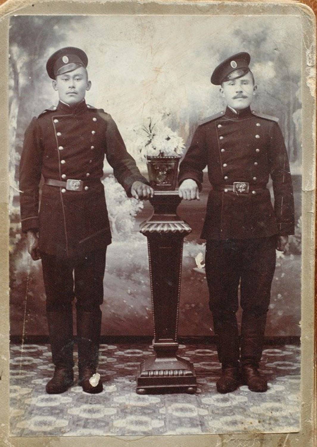 дагерротип,царская армия, юнкера, Евгений Пугачев.