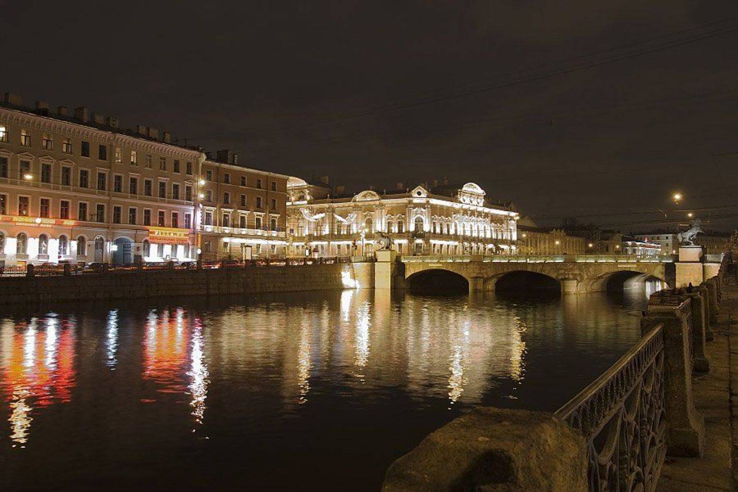 фонтанка, набережная, вечер, Dankost