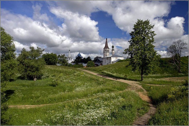 суздаль, золотое кольцо У развилки, или все тропинки ведут в кремль фото превью
