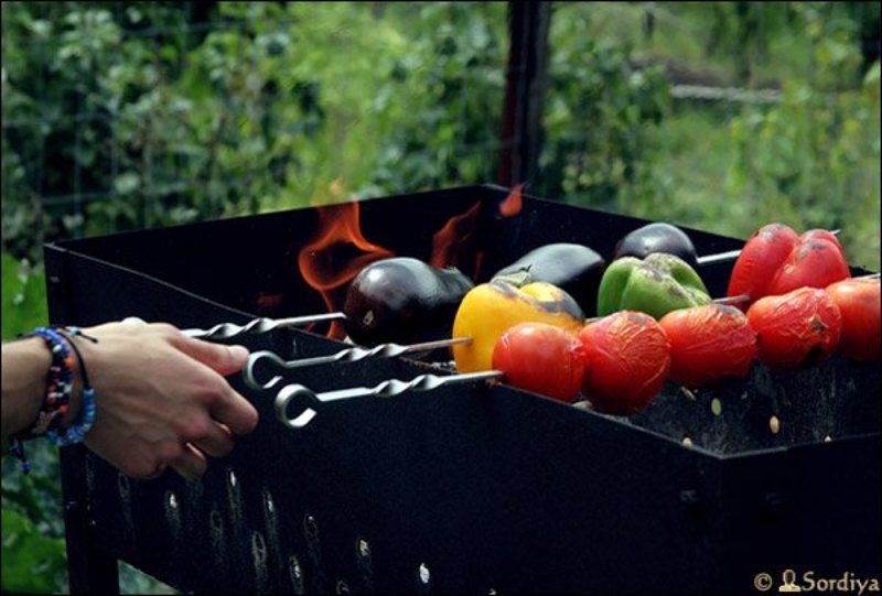 готовить, овощи, шашлык Отдыхать фото превью