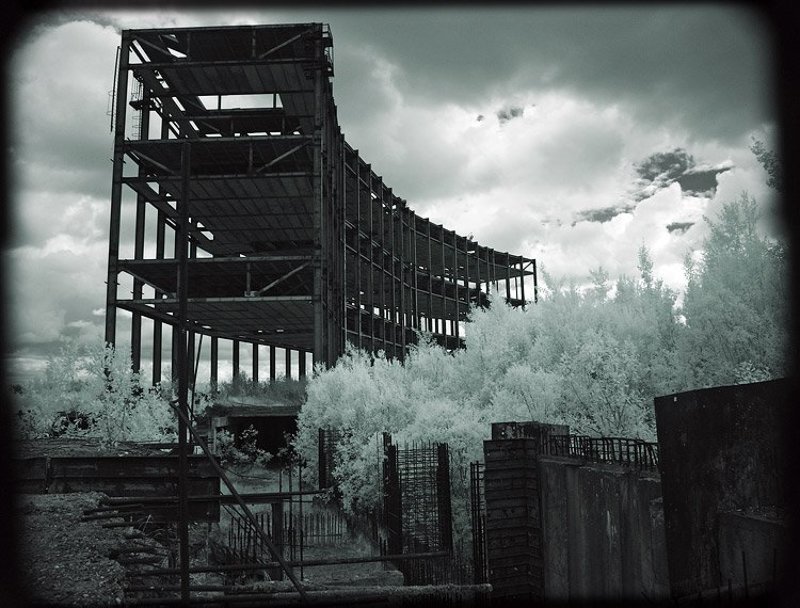 инфракрасная, ir, infrared Про недостроенное светлое... фото превью