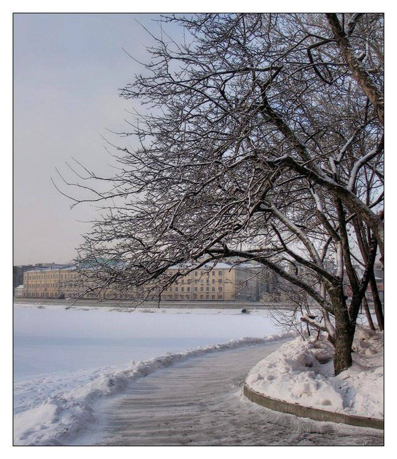 зима, мороз, -34, Ольга