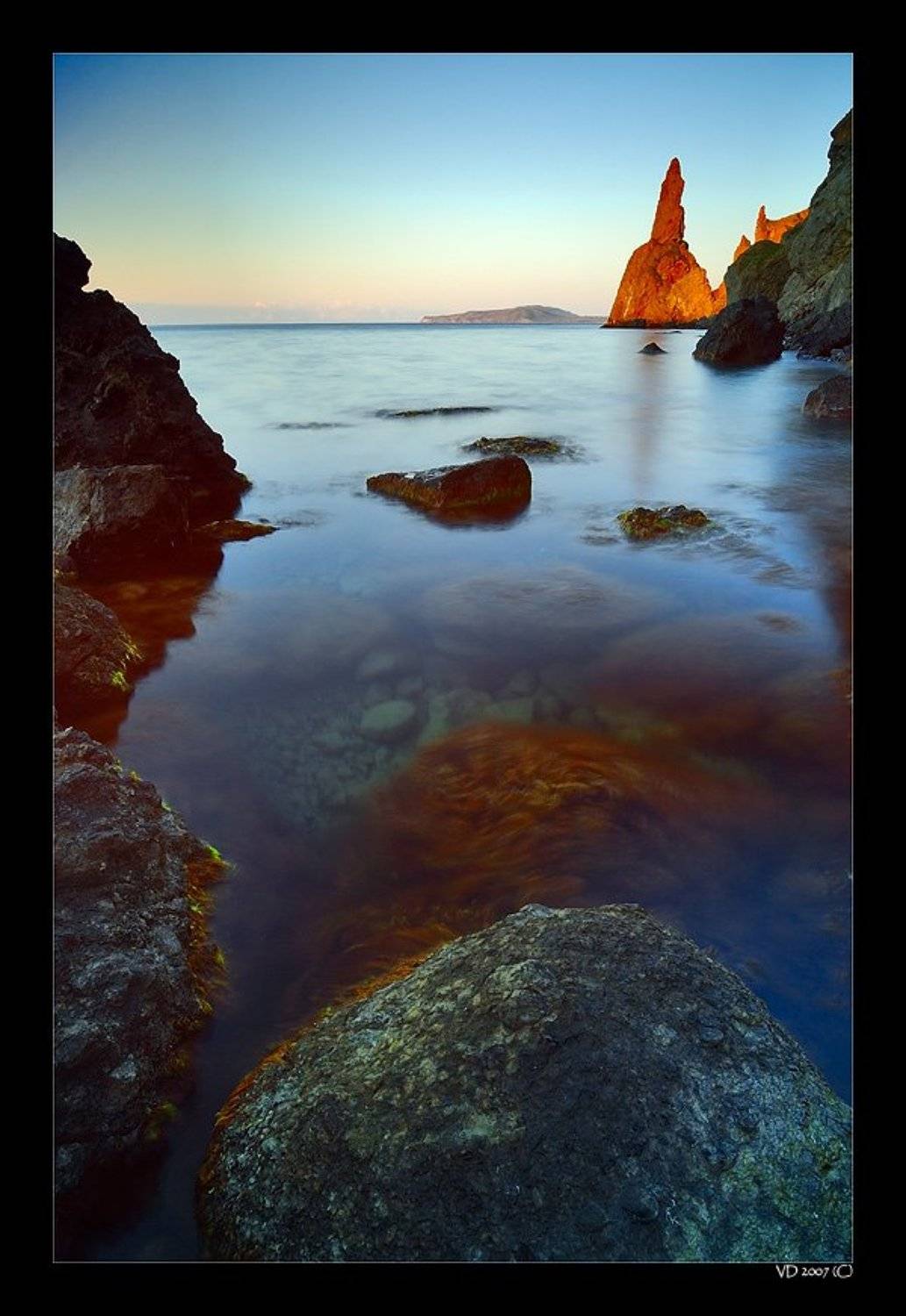 крым весна утро море, Виктор Державин