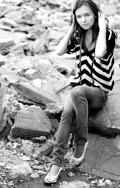 фото, портрет, развалины, денис клюев Руины фото превью