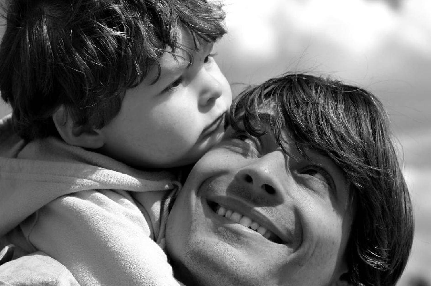 портрет, отцовское, счастье, Дмитрий