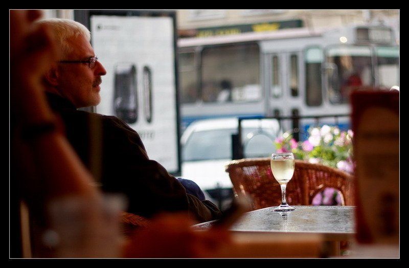 город, цвет, вино, отдых, мужчина  фото превью