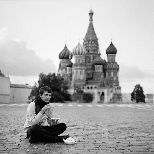 странный чай