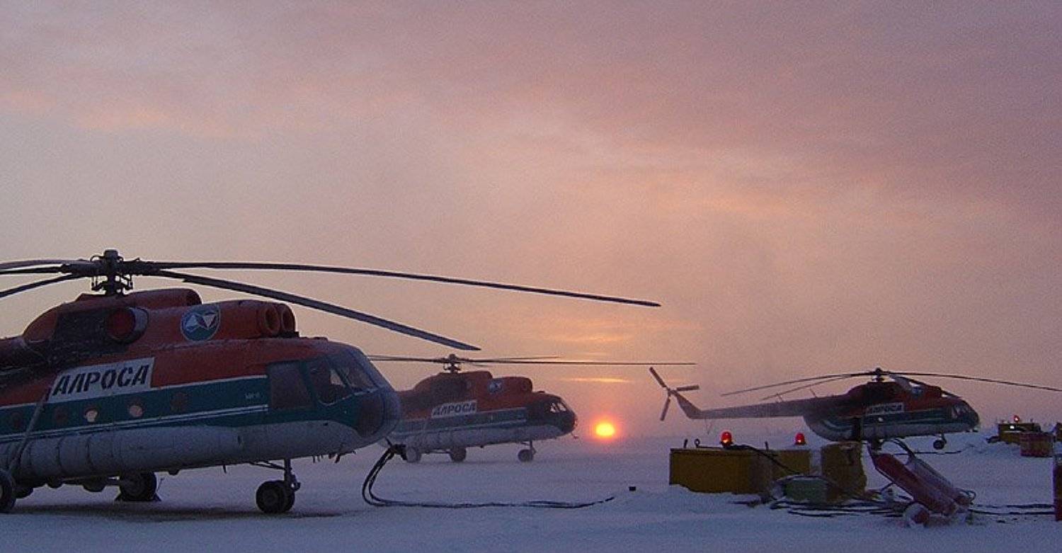вертолёты,аэродром,заполярье, Солодухин Виктор