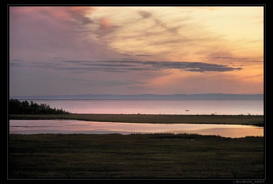 байкал, море, закат, Игорь Глушко