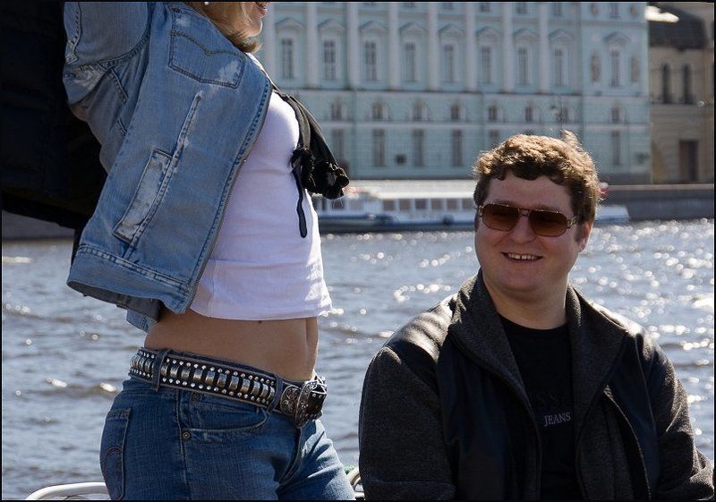 петербург, питер, нева, трамвайчик, животик,  фото превью