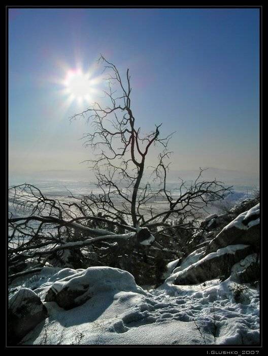 зима снег, Игорь Глушко