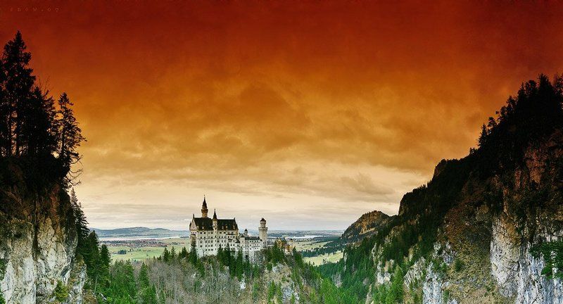 нойшванштайн .neuschwanstein фото превью
