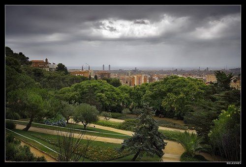 Дождь над Барселоной