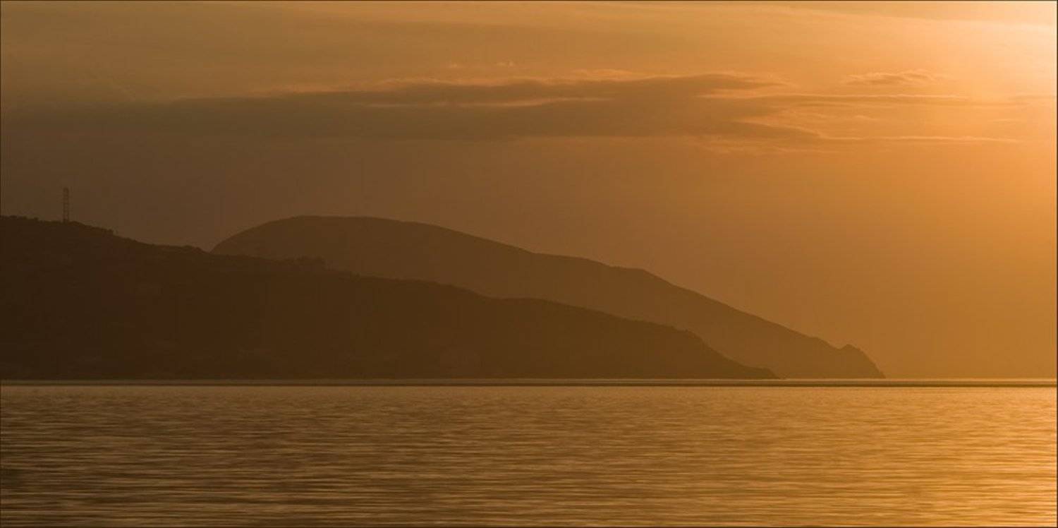 медведь-гора, аю-даг, крым, украина, рассвет, море, Алексей Миронченко