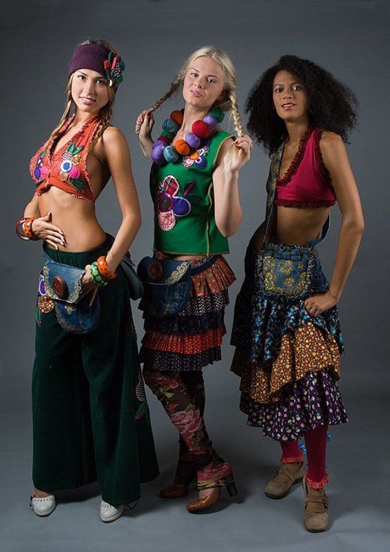 девушки костюмы Русско-народный авангард фото превью