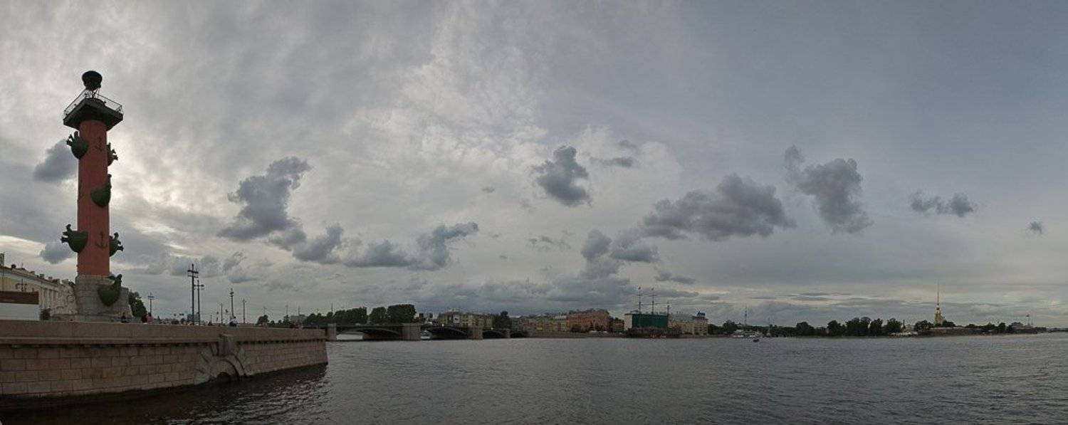 питер, петербург, петропавловка, стрелка, нева, небо, облака, Братаев Юра