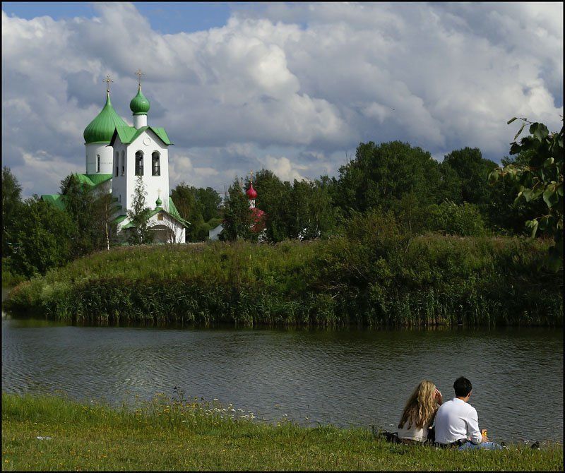 храм православие озеро У храма фото превью