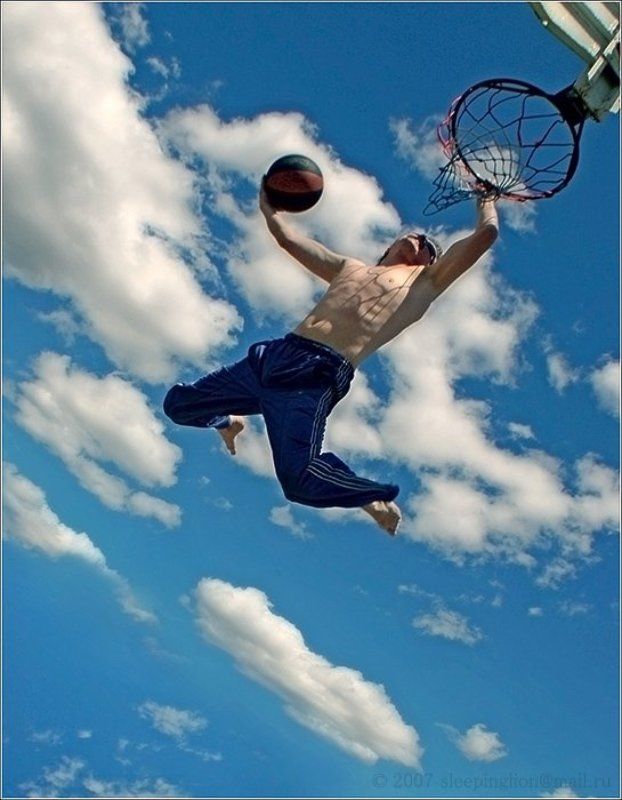 портрет, pilgrim Head in clouds фото превью