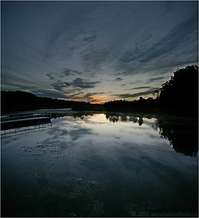 пейзаж, вечер, закат, pilgrim, Pilgrim