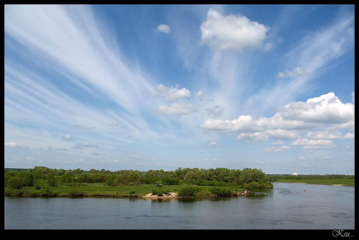 набережная, жара, облака, Ksu