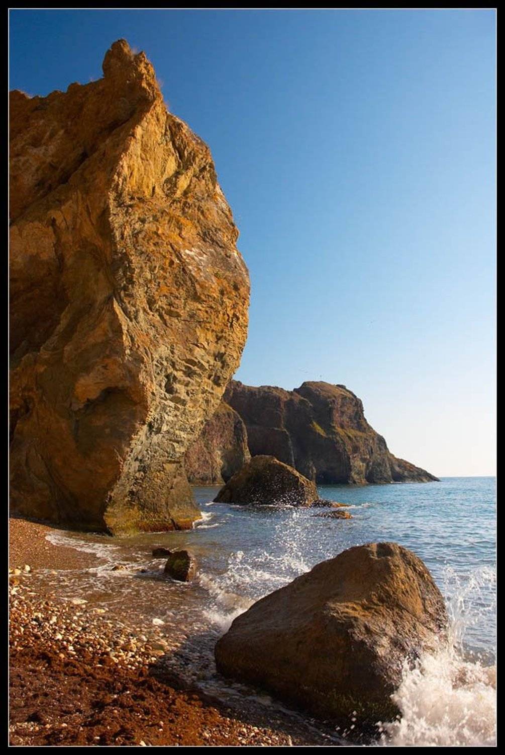 море, пейзаж, крым, закат, Павел