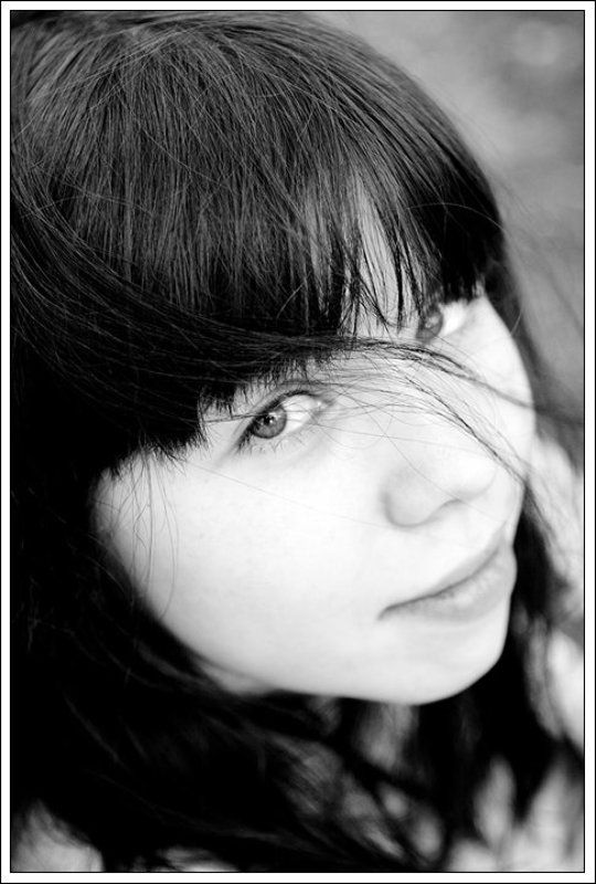 вишенка, портрет, чб Вишенка фото превью