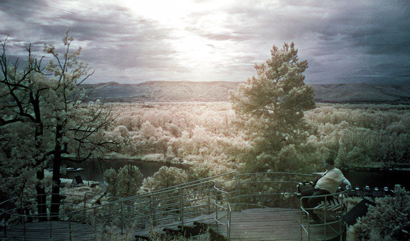 ик, инфракрасная, пейзаж Этюд в инфракрасных тонах фото превью