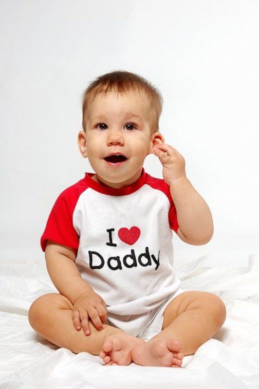 митя, ребенок, ушко, студия Митя любит папу фото превью