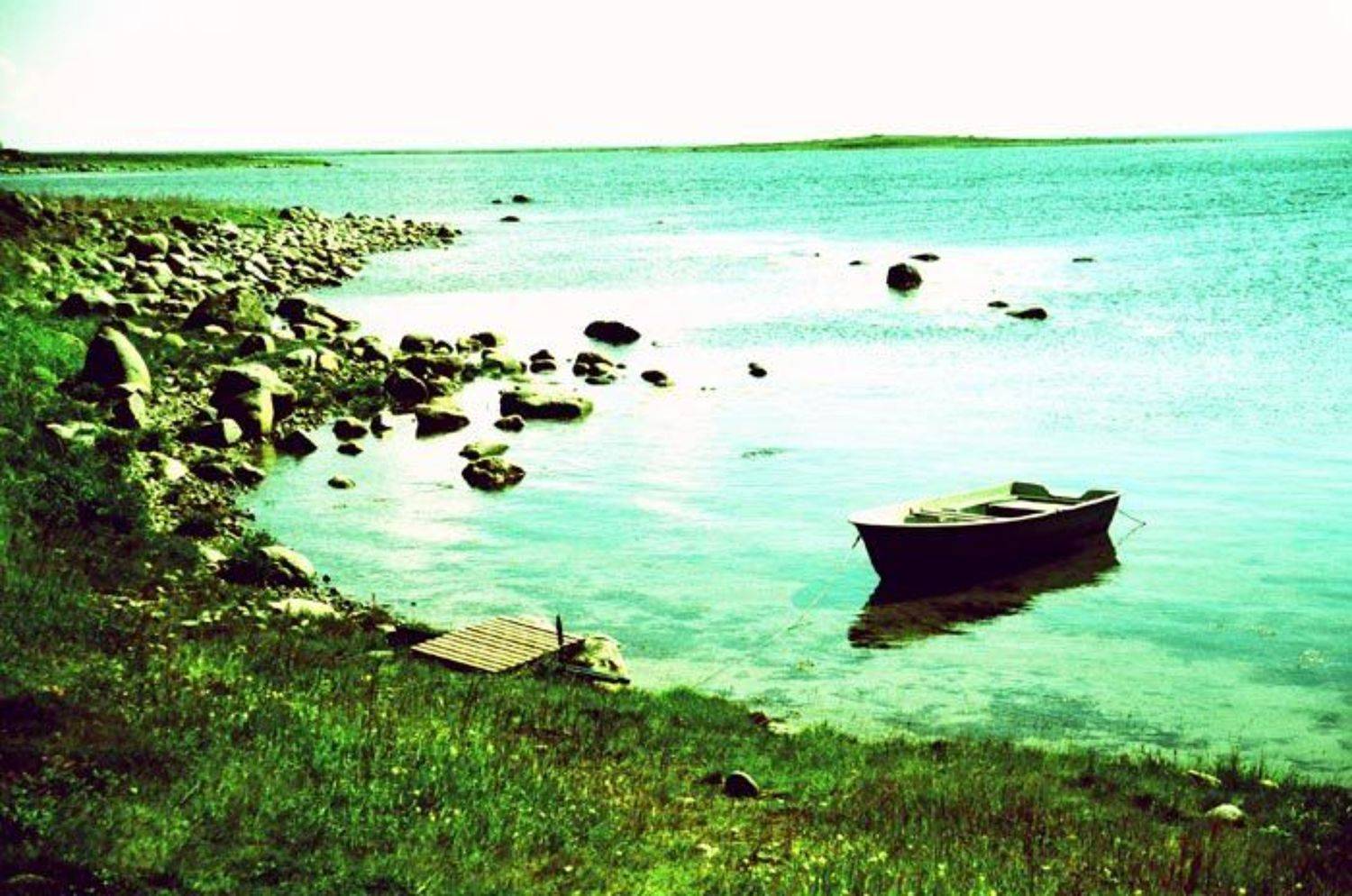 острова, лодка, море, Mokienko Timofey