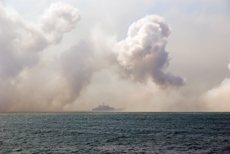 владивосток.учения Корабль-призрак фото превью