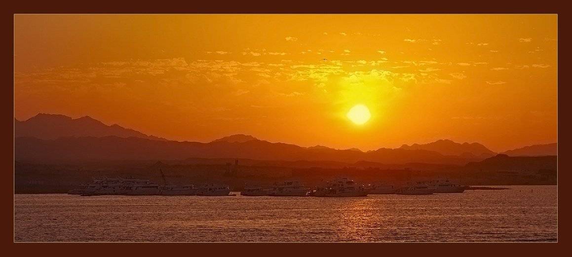 египет, море, корабли, Марина Кочетова