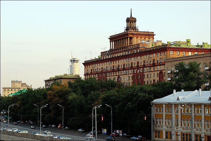 москва, таганка, новокузнецкая Вид с Большого Устьинского моста фото превью