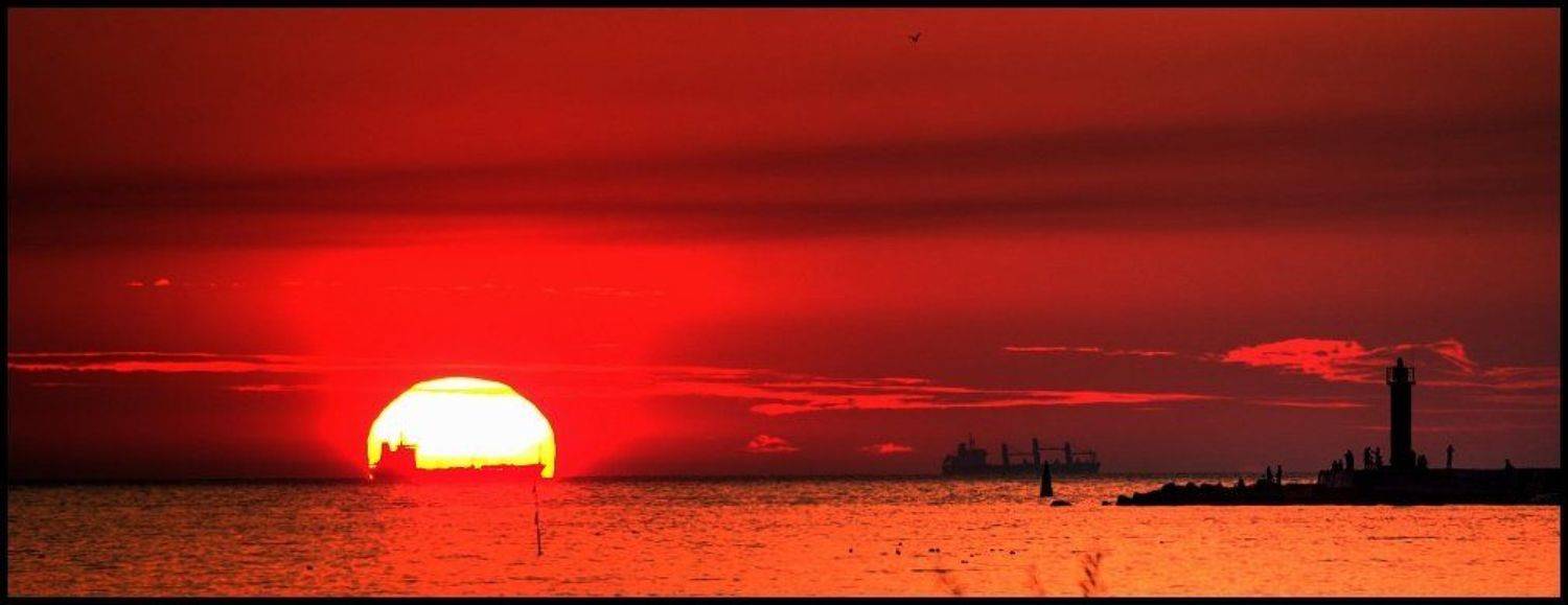 закат, мол, солнце, Cairns (Павел Васильев)